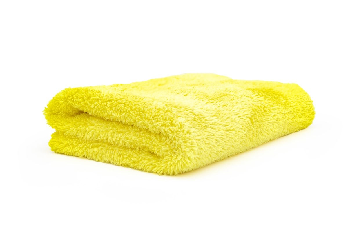 The Rag Company – Eagle Edgeless 350 Microfiber Towel Yellow Image 3
