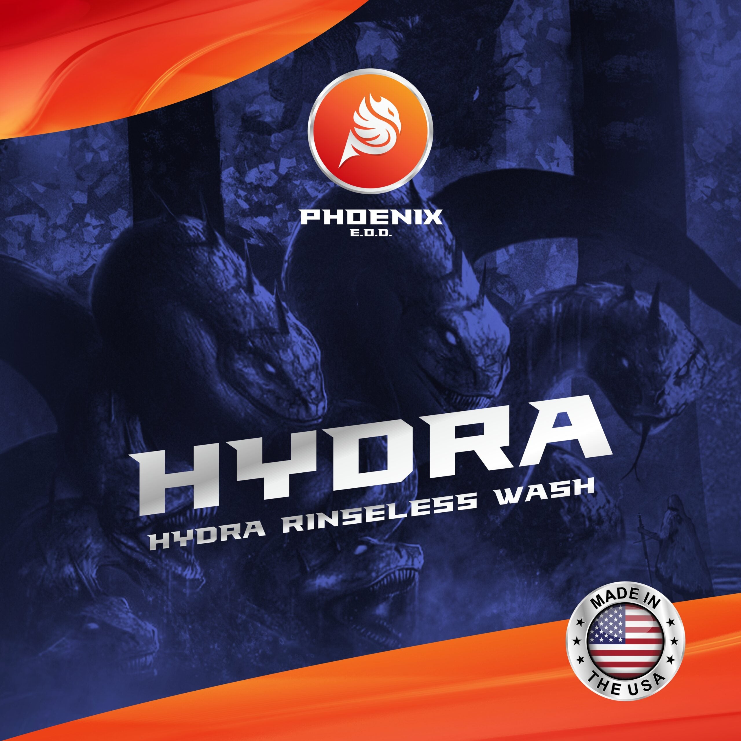 Phoenix EOD Hydra Rinseless Wash 473ML Dilutable